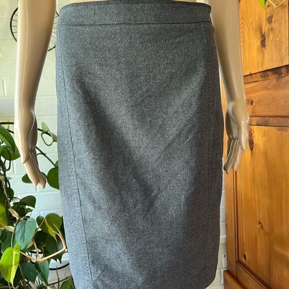 TED Baker virgin wool office skirt vintage EUC gorpcore size 2 - Picture 4 of 11